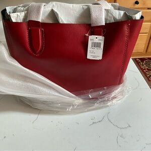 Elegant Red Tote Bag